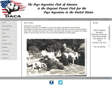 Tablet Screenshot of dogousa.org